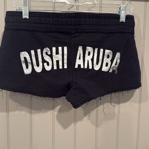 Black Women's Aruba Casual Shorts
